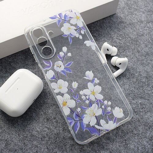 Nanobit Maska za Samsung A26 5G/ A266B White Blossom Print Slike