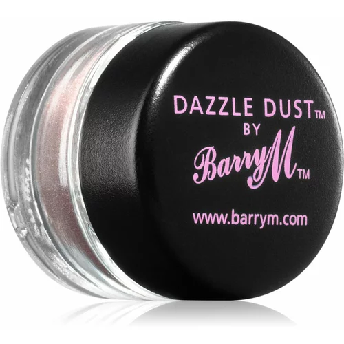 Barry M Dazzle Dust večnamensko ličilo za oči, ustnice in obraz odtenek Rose Gold 0