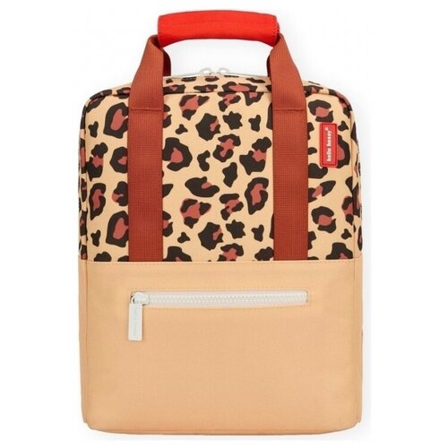 Hello Hossy Leopard Kids Backpack - Leopard Smeđa Cijene