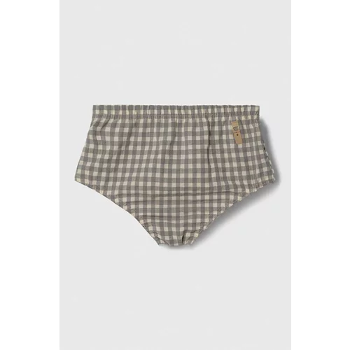 Jamiks Kratke pamučne hlače za bebe boja: siva