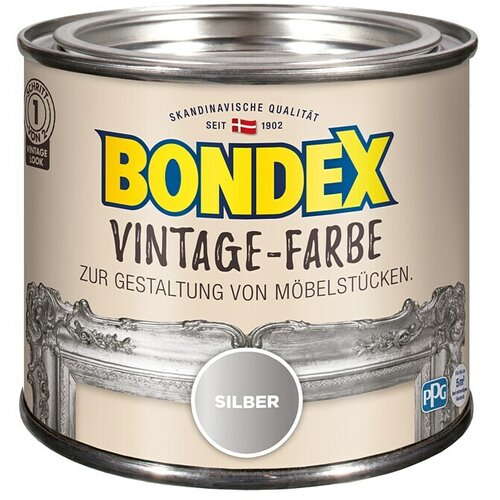 BONDEX Boja sa efektom vintage stila (Srebrne boje, 375 ml) Cene