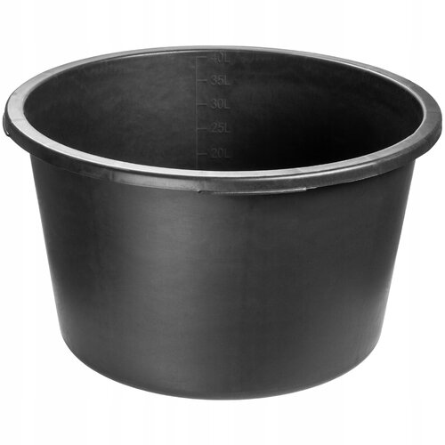 KADAX Gradbeni zabojnik 40L Okrogel zidarski zabojnik za malto, beton, velik Kajfos, (5000360694) Cene