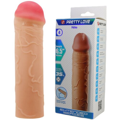  Navlaka za penis Nile, 16.5cm, Boja kože Slike
