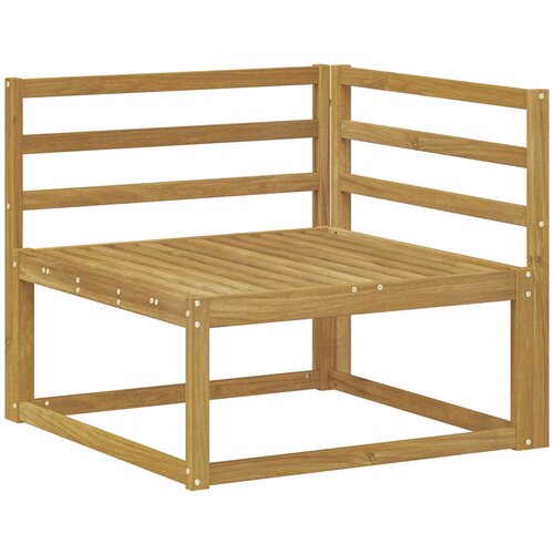 vidaXL Zunanja kotna sedežna garnitura Bela 83 x 83 x 73 cm, (5000272152) Cene
