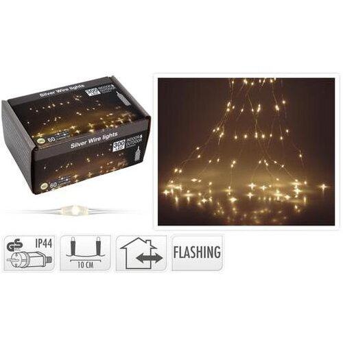 Lampice 300LED WW FLASH Slike