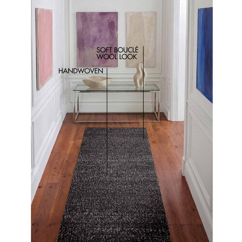 Ted Baker Temno siv ročno tkan tekač 80x300 cm Notting Hill Portobello &amp;ndash; Slike