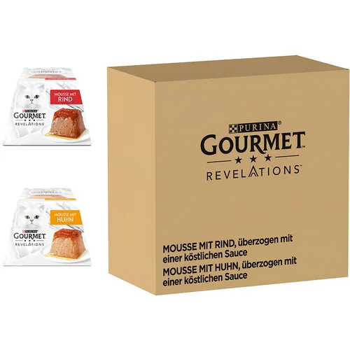  20 % popusta! 96 x 57 g Gourmet Revelations Mousse - Govedina i piletina