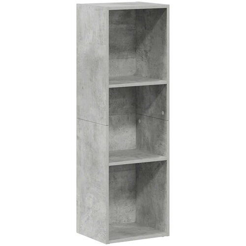  za knjige/TV boja betona 36x30x114 cm konstruirano drvo Slike