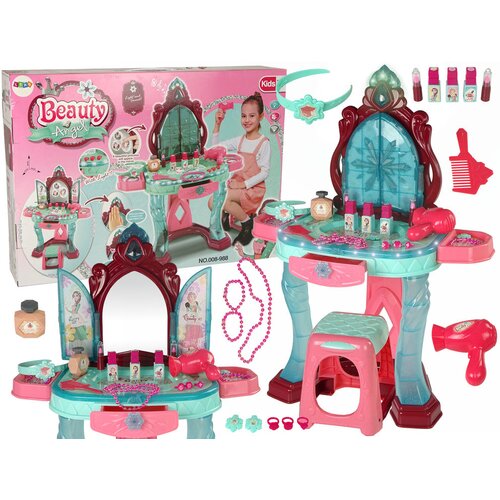 Beauty Set Toilet with Mirror Light Sound Jewellery Slike