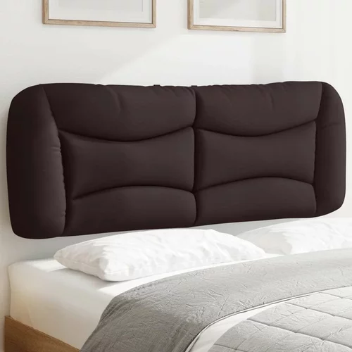Jastuk za uzglavlje tamnosmeđi 140 cm od tkanine