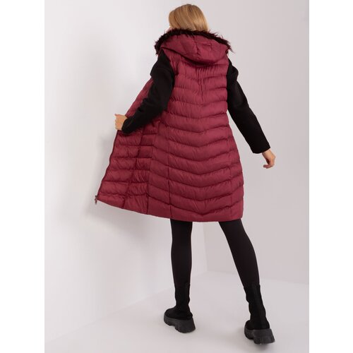 RUE PARIS Vest-RV-KZ-008.00P-burgundy Cijene