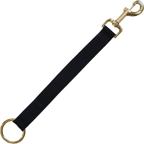 Kentucky Horsewear Najlonski nosilec Hook & Ring - black Cene