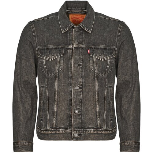 Levi&amp;#039;s THE TRUCKER JACKET Crna Slike
