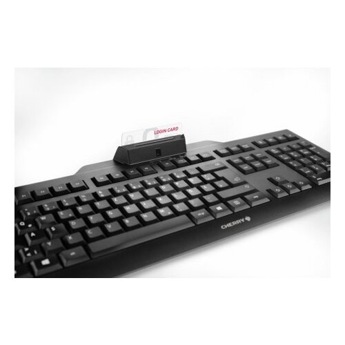 Cherry kc 1000 (JK-A0100EU-2) tastatura sa čitačem smart kartica Slike