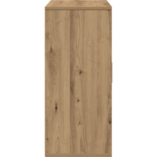 vidaXL Strani šal artisan hrast 60 x 31 x 70 cm Konstruiran les Cene
