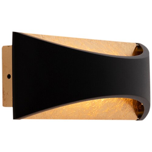 Honsel Moderne wandlamp zwart incl. LED - Ambor Cene