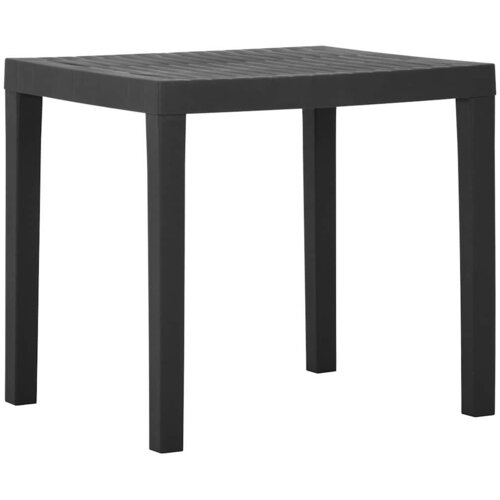  Vrtni stol sivi 79 x 65 x 72 cm plastični Cijene
