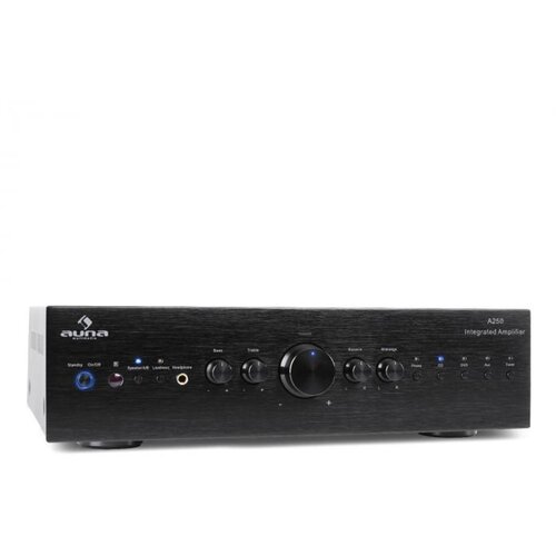 Auna CD708, HiFi stereo ojačevalnik, 600 W - v črni barvi Cene