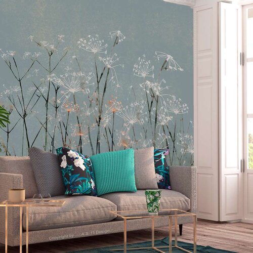  Samoljepljiva foto tapeta - Garlic Flowers 98x70 Slike