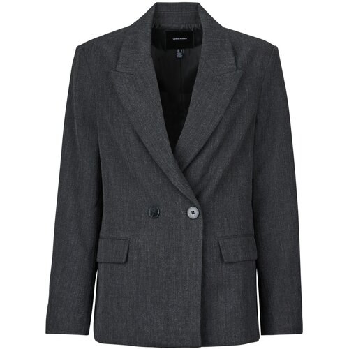 Vero Moda VMBESTIE LS LOOSE BLAZER Siva Slike