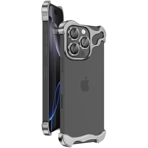 AVIZAR Za&scaron;čita za iPhone 16 Pro z utrjenim steklom za kamero, Siva, (5000189680) Cene