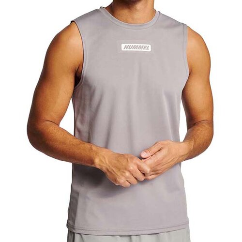 Hummel Muška majica bez rukava HMLTE FLEX TANKTOP siva Slike