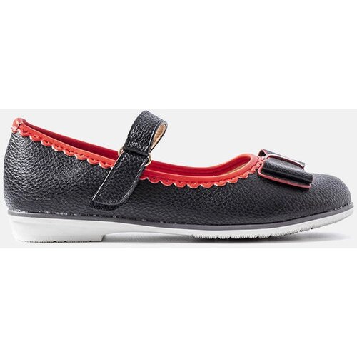 Gemre Children's black ballet flats with a bow Sade Cene