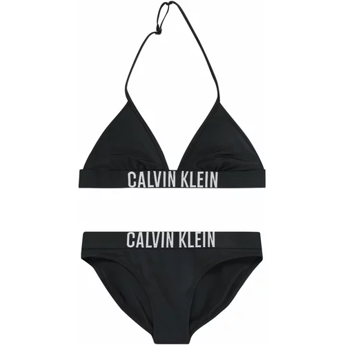 Calvin Klein Swimwear Bikini črna / bela