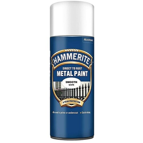 HAMMERITE Lakirni sprej Smooth (Sijoče, 400 ml, Bela) Cene