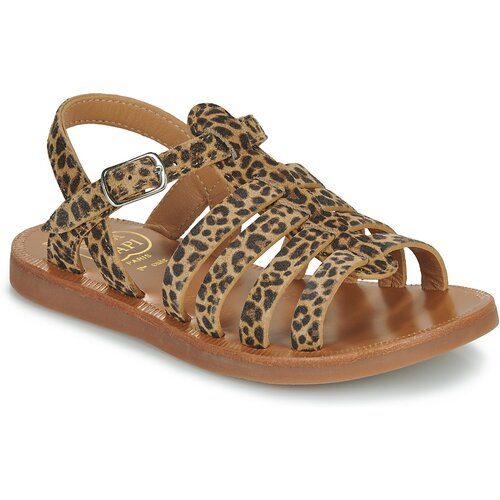 Pom d'Api Sandali & Odprti čevlji PLAGETTE STRAP Kostanjeva Cene