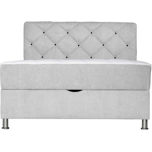 Modern Living Postelja Z Vzmetnico Black Diamant, Naravna, 140x200 Slike