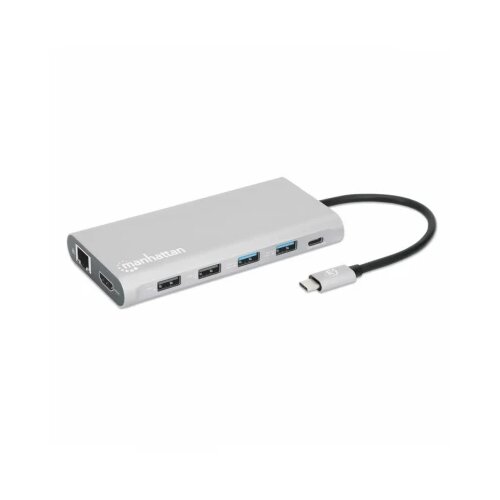 Manhattan MH 12 in 1 Triple HDMI Docking Station Cene