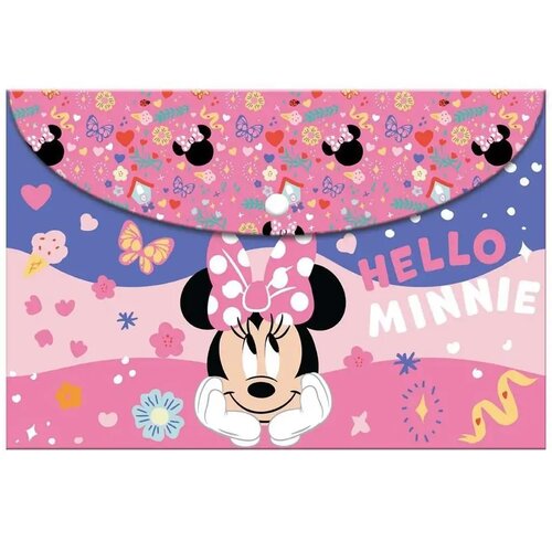 Luna minnie mouse mapa s kopčom A4 Cijene