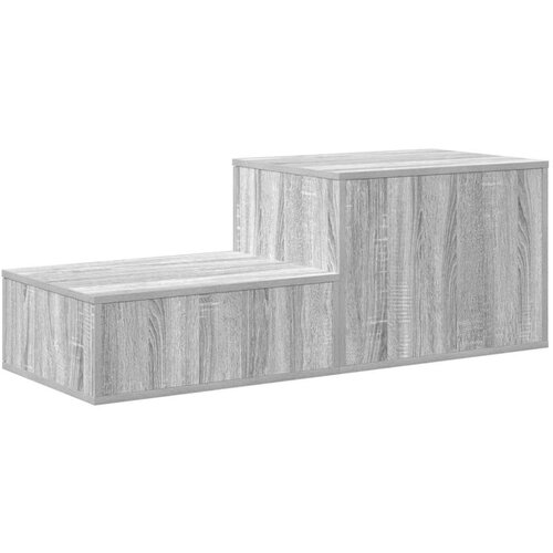  Ormar za pohranu Siva Sonoma 103x41x40 cm od konstruiranog drva Slike