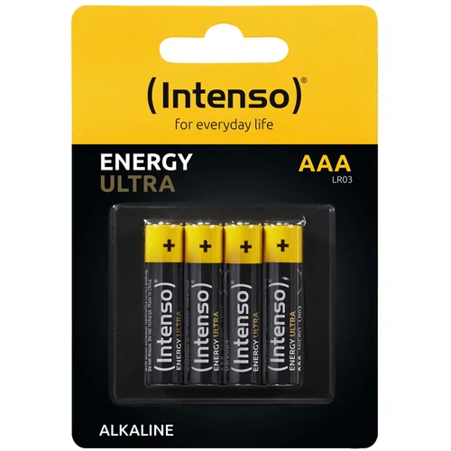  (Intenso) Baterija alkalna, AAA LR03/4, 1,5 V, blister 4 kom