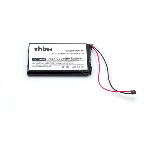 VHBW baterija za garmin Nüvi 2300 / 2340 / 2350, 1000 mah