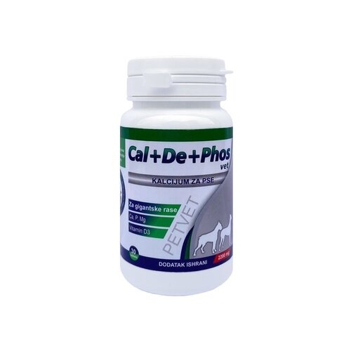 InterAgroVet cal+de+phos vet suplement za pse, 2200mg, 30 tableta Slike