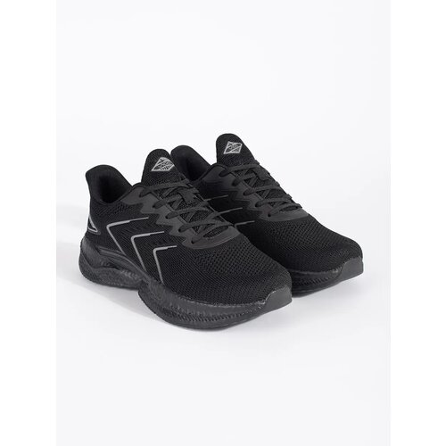 VICO Black lightweight lace-up sneakers Cene