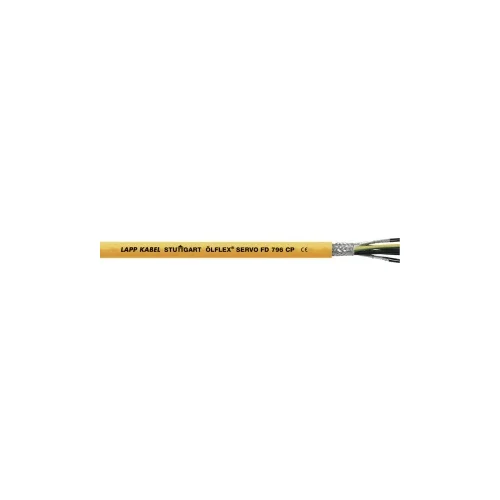 Kabel za kontrolu servo motora ÖLFLEX® SERVO FD 796 CP 4 G 10 mm + 2 x 1 mm narančaste boje Lapp 0027973 500 m