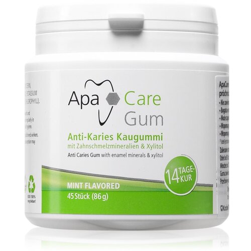 ApaCare Gum Anti Caries žvakaća guma 45 kom Slike