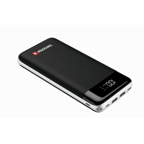 Swissten prenosna baterija Black core, 30.000 mAh Slike