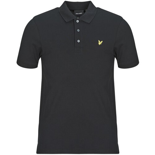 Lyle &amp;amp; Scott Plain Polo Shirt Crna Slike