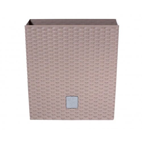Prosperplast Plastična saksija Rato Low 40X40X41CM moka Cene