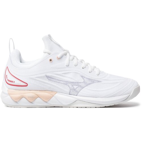 Mizuno Čevlji za športe v zaprtih prostorih Wave Luminous 3 V1GC2420 Bela Cene