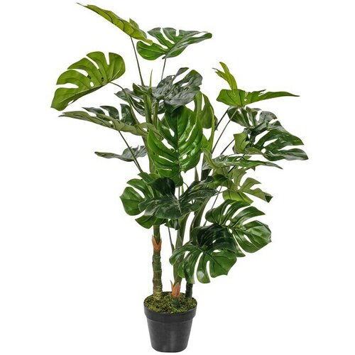  Umjetna biljka Monstera (Visina: 100 cm, Zelene boje, Plastika) Cene