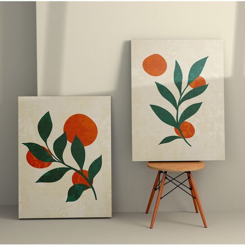 WALLXPERT Zidna dekoracija 2KNV4359, 50 x 70cm, 2 komada Cijene