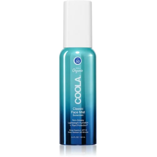 Coola Classic magla za sunčanje za lice SPF 50 100 ml