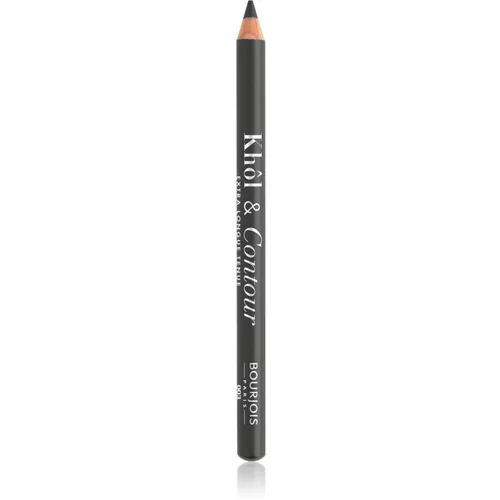Bourjois Khol & Contour dolgoobstojen svinčnik za oči 1,2 g odtenek 003 Misti-gris