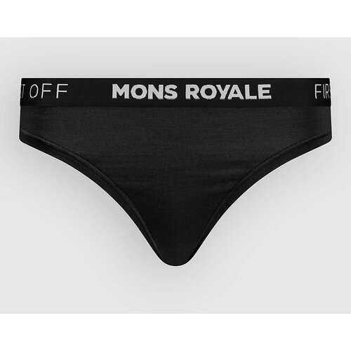 Mons Royale Stratos Merino Thong Underwear black Cijene