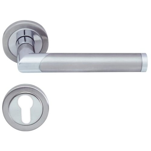  Kvaka za vrata SIRIUS ROZETA CILINDAR INOX/KROM Cene